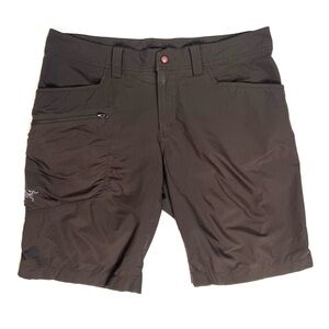 Arc'teryx Perimeter Shorts Mens 36 Brown Cargo Nylon Utility Hiking Inseam 11